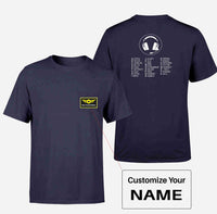 Thumbnail for Aviation Alphabet 3 Designed Pocket T-Shirts