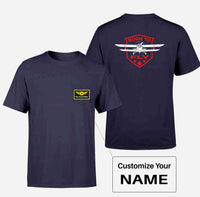 Thumbnail for Born To Fly Designed Designed Pocket T-Shirts