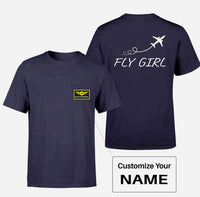 Thumbnail for Just Fly It & Fly Girl Designed Pocket T-Shirts