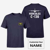 Thumbnail for Hercules C-130 & Plane Designed Pocket T-Shirts