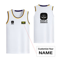 Thumbnail for Keep It Coordinated Designed Basketball Style Sports Tank Tops