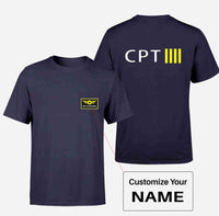 Thumbnail for CPT & 4 Lines Designed Pocket T-Shirts