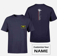 Thumbnail for Aviation Alphabet Designed Pocket T-Shirts