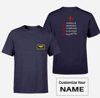 Thumbnail for In Aviation Designed Pocket T-Shirts