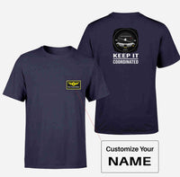 Thumbnail for Keep It Coordinated Designed Pocket T-Shirts