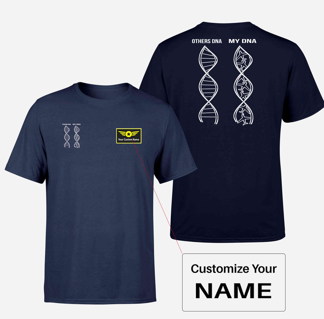 Aviation DNA Double-Side T-Shirts