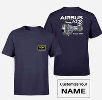 Thumbnail for Airbus A330neo & Trent 7000 Designed Pocket T-Shirts