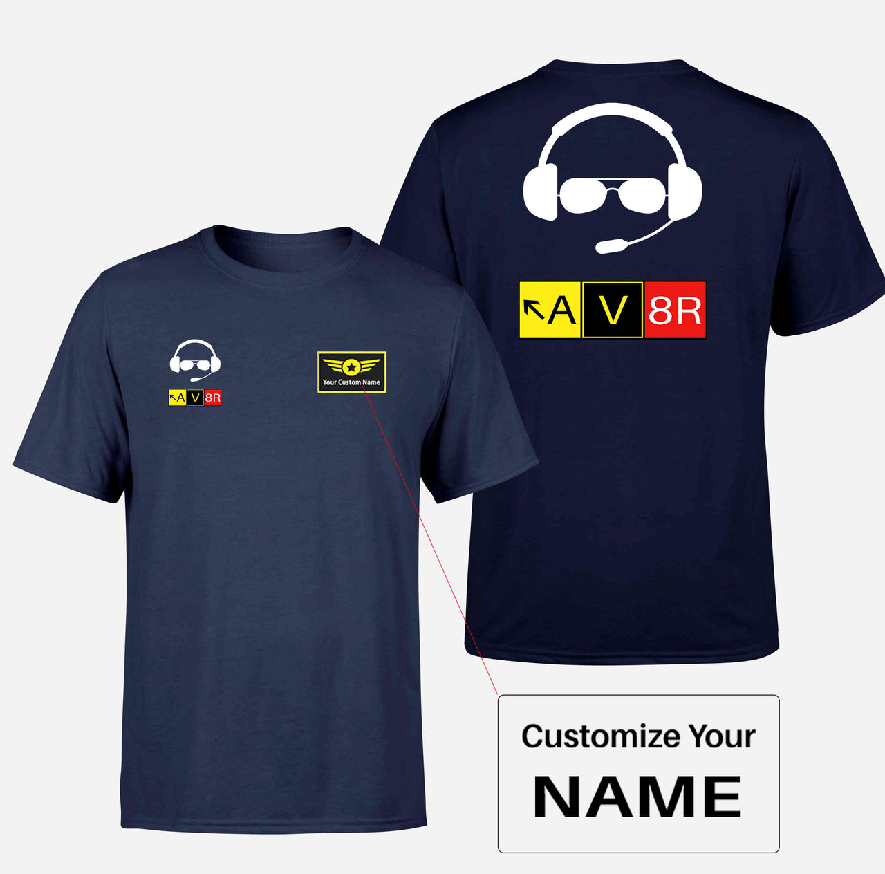 AV8R 2 Double-Side T-Shirts