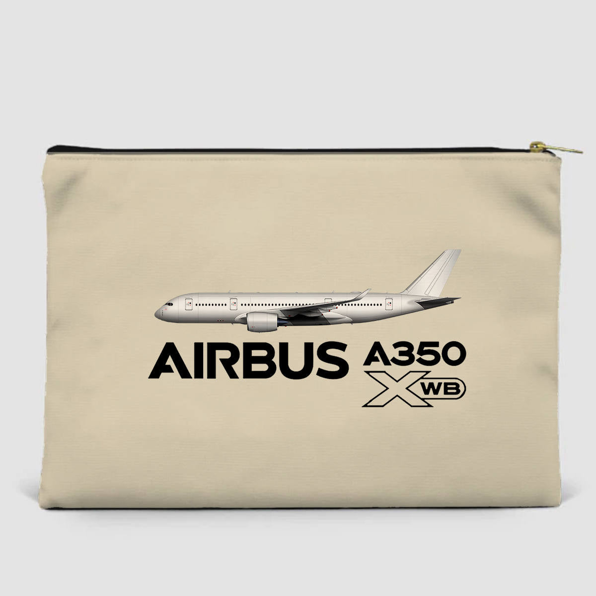 The Airbus A350 WXB Designed Zipper Pouch