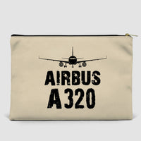 Thumbnail for Airbus A320 & Plane Designed Zipper Pouch