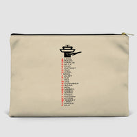 Thumbnail for Aviation Alphabet Designed Zipper Pouch