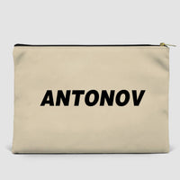 Thumbnail for Antonov & Text Designed Zipper Pouch