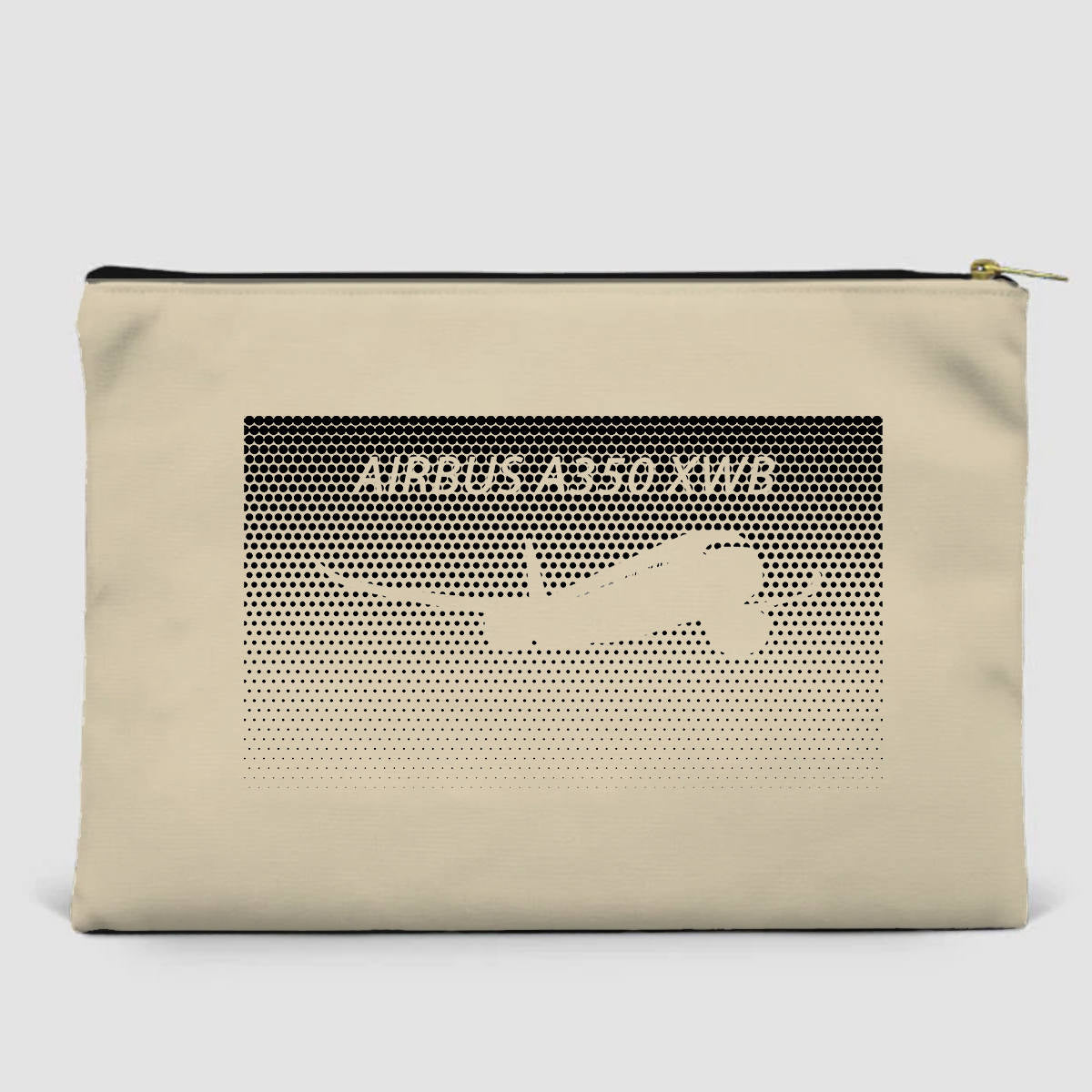 Airbus A350XWB & Dots Designed Zipper Pouch