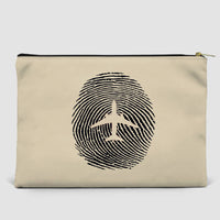 Thumbnail for Aviation Finger Print Designed Zipper Pouch