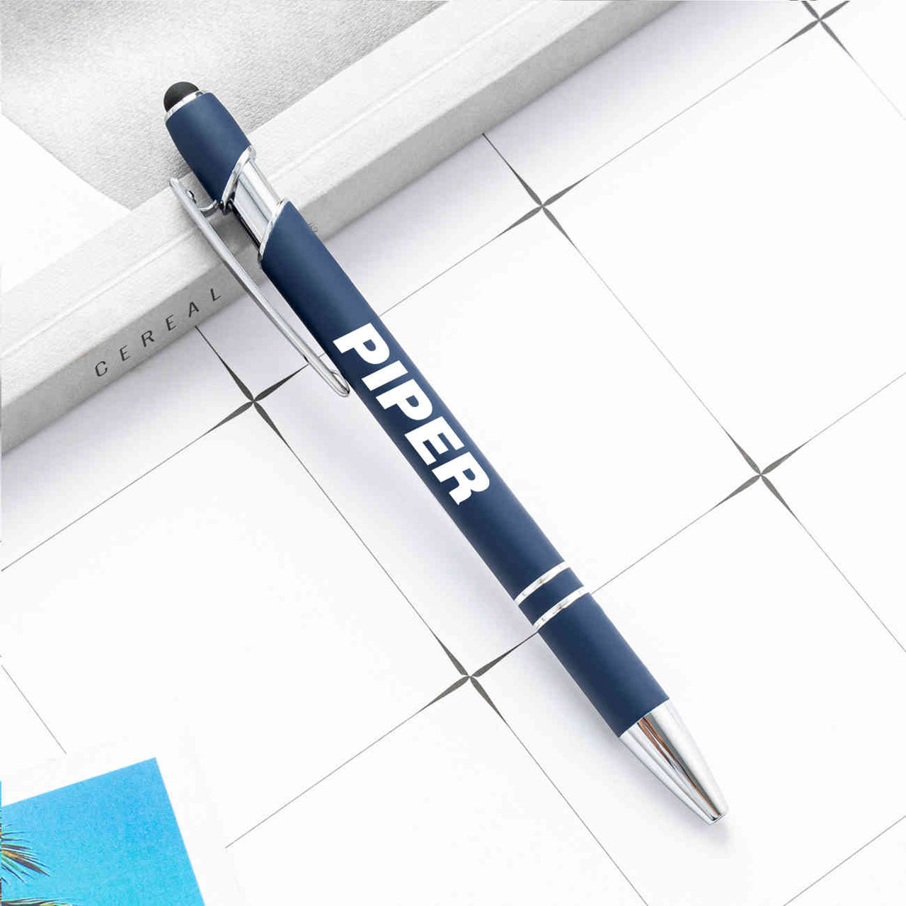 Piper & Text Designed Ballpens Capacitive Screen Touch Pens