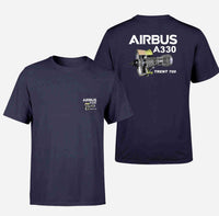 Thumbnail for Airbus A330 & Trent 700 Engine Designed Pocket T-Shirts