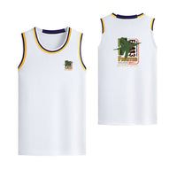 Thumbnail for Fighter Machine Designed Basketball Style Sports Tank Tops