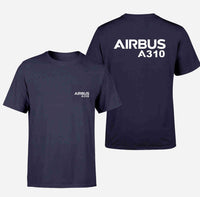 Thumbnail for Airbus A310 & Text Designed Pocket T-Shirts