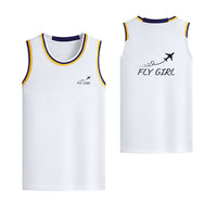 Thumbnail for Just Fly It & Fly Girl Designed Basketball Style Sports Tank Tops