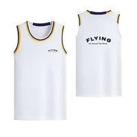 Thumbnail for Flying All Around The World Designed Basketball Style Sports Tank Tops