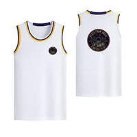 Thumbnail for Fighting Falcon F16 - Death From Above Designed Basketball Style Sports Tank Tops