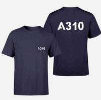 Thumbnail for A310 Flat Text Designed Pocket T-Shirts