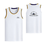 Thumbnail for Boeing 747 Queen of the Skies Designed Basketball Style Sports Tank Tops