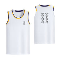 Thumbnail for Aviation DNA Designed Basketball Style Sports Tank Tops