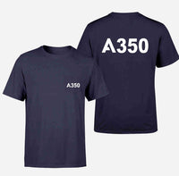 Thumbnail for A350 Flat Text Designed Pocket T-Shirts