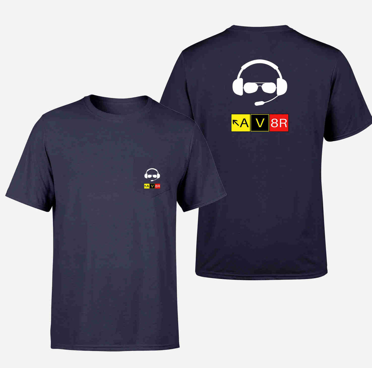 AV8R 2 Designed Pocket T-Shirts