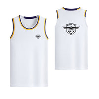 Thumbnail for Born To Fly Designed Designed Basketball Style Sports Tank Tops