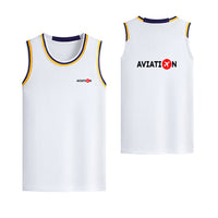 Thumbnail for Aviation Designed Basketball Style Sports Tank Tops