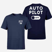 Thumbnail for Auto Pilot Off Double-Side T-Shirts