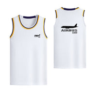 Thumbnail for Airbus A320 Printed Designed Basketball Style Sports Tank Tops