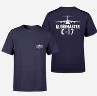 Thumbnail for GlobeMaster C-17 & Plane Designed Pocket T-Shirts