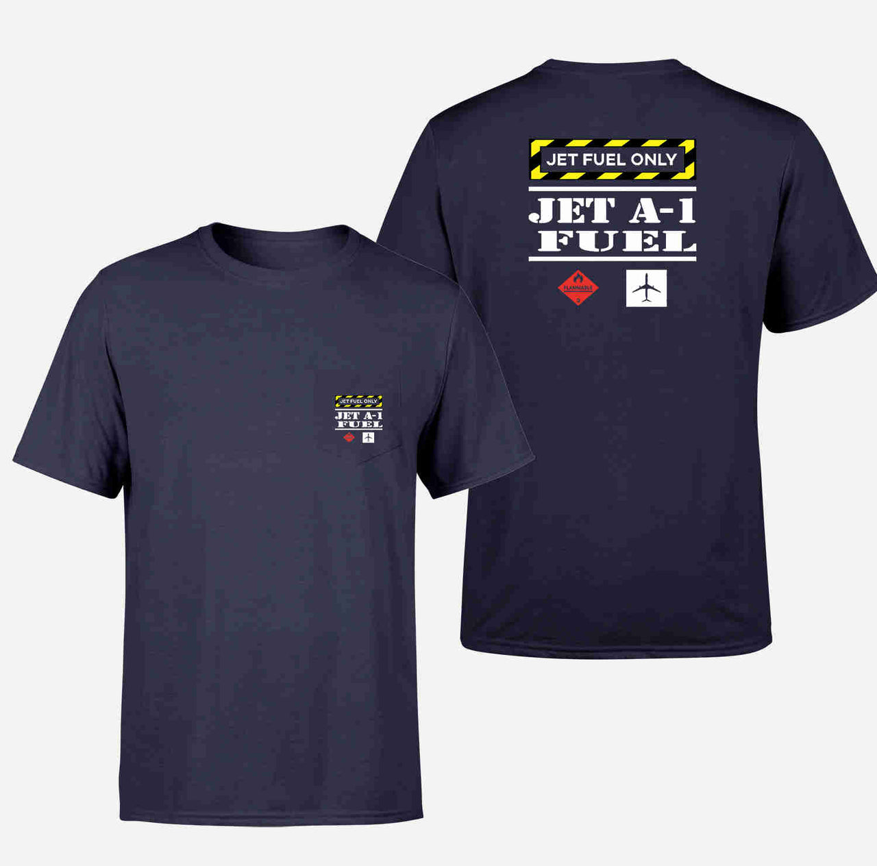 Jet Fuel Only Designed Pocket T-Shirts