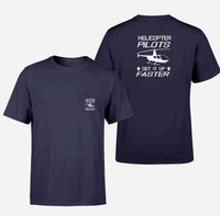 Thumbnail for Helicopter Pilots Get It Up Faster Designed Pocket T-Shirts