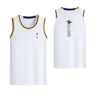 Thumbnail for Aviation Alphabet Designed Basketball Style Sports Tank Tops