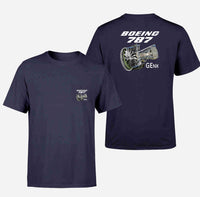 Thumbnail for Boeing 787 & GENX Engine Designed Pocket T-Shirts