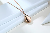 Thumbnail for Your Custom Design & Image & Logo & Text Design  Can open droplet shaped pendant