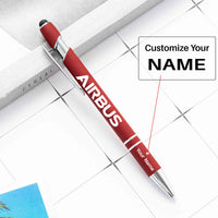 Thumbnail for Airbus & Text Designed Ballpens Capacitive Screen Touch Pens