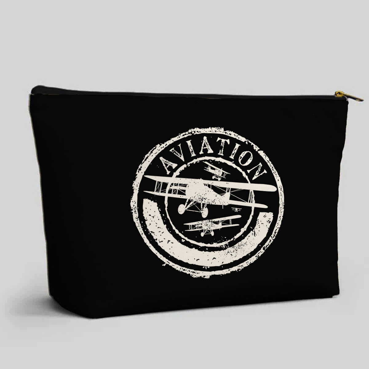 Aviation Lovers Designed Zipper Pouch