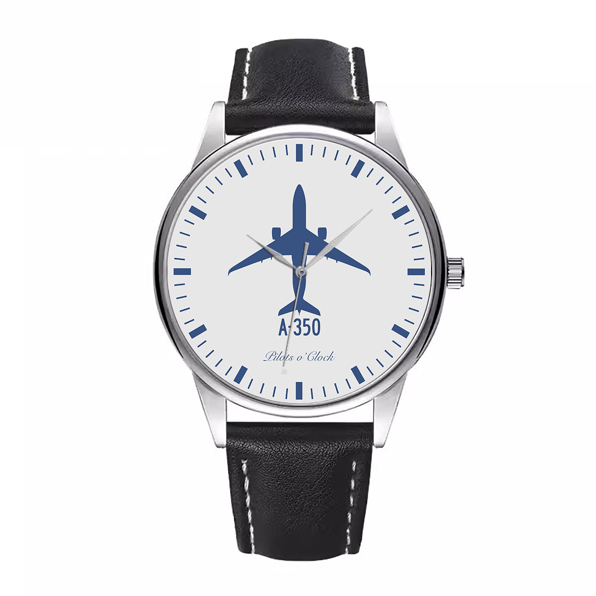 Airbus A350 Designed Fashion Leather Strap Watches