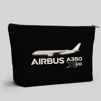 Thumbnail for The Airbus A350 WXB Designed Zipper Pouch