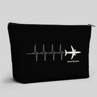 Thumbnail for Aviation Heartbeats Designed Zipper Pouch