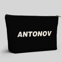 Thumbnail for Antonov & Text Designed Zipper Pouch