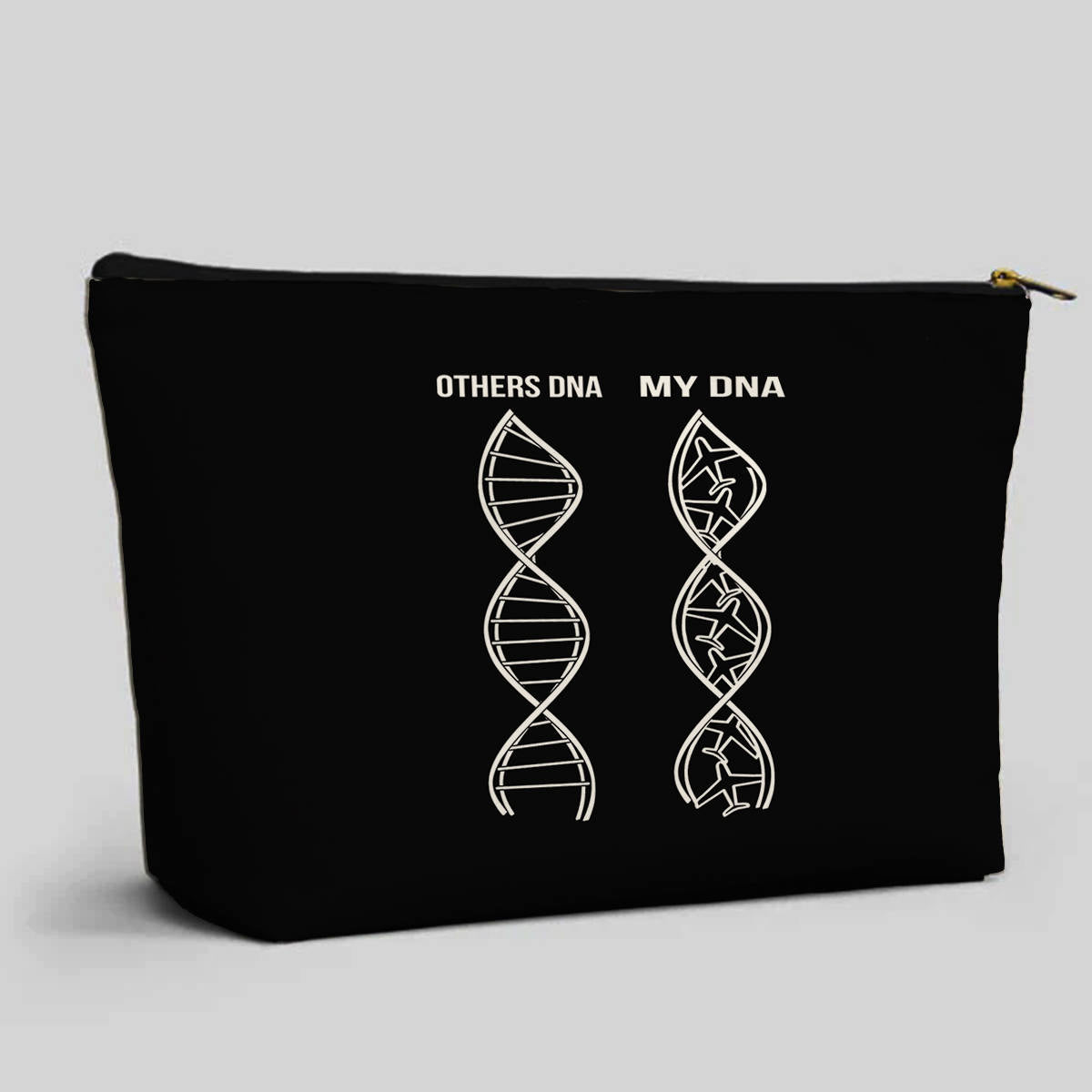 Aviation DNA Designed Zipper Pouch