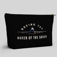 Thumbnail for Boeing 747 Queen of the Skies Designed Zipper Pouch