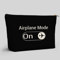 Thumbnail for Airplane Mode On Designed Zipper Pouch