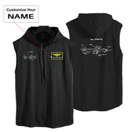 Thumbnail for How Planes Fly Designed Hooded Tank Tops